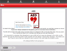 Tablet Screenshot of duboislittleleague.com